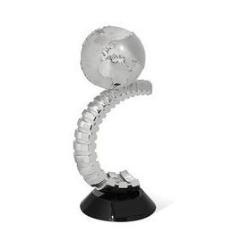 Premio Globo Metálico Desio de Resina