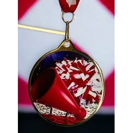 Medalla Barnet con Textura e Impresión 3D MaxMedal para Porristas