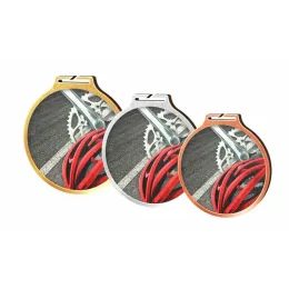 Medalla Habitat de Madera Ecológica de Ciclismo