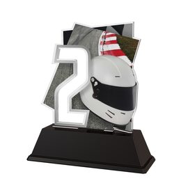 Trofeo de Casco de Deportes Motorizados Número 2