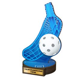 Trofeo Grove de Madera Real para Floorball