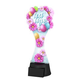 Trofeo de Huevo de Pascua y Flor