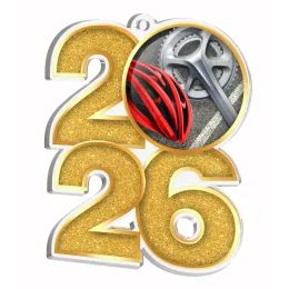Medalla de Acrílico para Ciclismo 2026