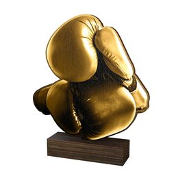 Trofeo de Madera Sierra para Boxeo - Clásico