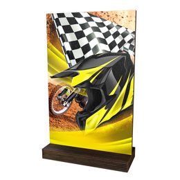 Trofeo Sherwood de Madera Ecológico para Motocross