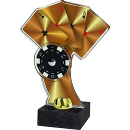 Trofeo Viena de Acrílico para Póker