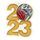 Medalla de Ciclismo Oro 2023 de Acrílico