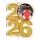 Medalla de Balonmano 2026 de Acrílico