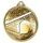 Medalla Clásica de Tenis con Textura 3D en Oro
