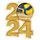 Medalla de Acrílico para Voleibol 2024