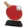 Trofeo Acrílico Ostrava para Tenis de Mesa