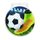 Medalla de Acrílico Atlas con Balón y Bota de Fútbol