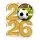 Medalla de Acrílico para Fútbol 2026