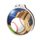 Medalla Habitat de Madera Ecológica para Béisbol Plata