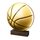Trofeo de Madera Sierra para Baloncesto - Clásico
