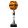 Trofeo de Baloncesto Merida Plateado y Naranja TL2063