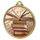 Medalla de Oro para Lectura y Literatura con Textura en Color 3D