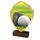 Trofeo Arden de Madera Real con Escudo de Golf
