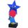 Trofeo Viena de Acrílico de Estrella para Tenis de Mesa