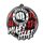 Medalla Profesional de Muay Thai en Acrílico Negro con Logo