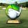 Trofeo Roswell en Acrílico Negro para Golf