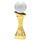 Trofeo de Golf Dorado con Pelota Blanca 3D