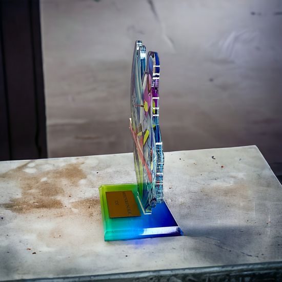 Trofeo Acrílico Cannes para Esquí Femenil