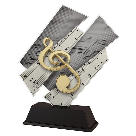 Trofeo Acrílico París para Música