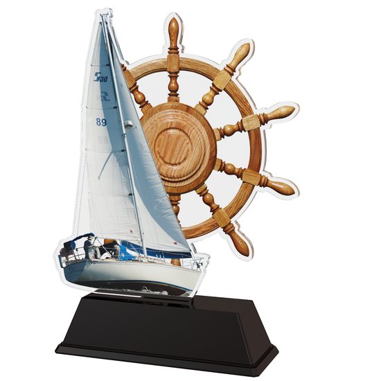 Trofeo Acrílico Ostrava para Vela