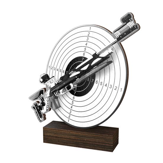 Trofeo de Rifle de Aire Clásico Sierra para Tiro Deportivo