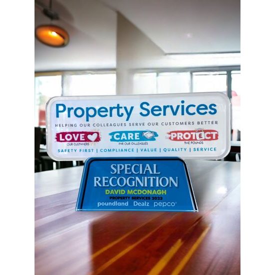 Premio Personalizado Carrizo de Acrílico