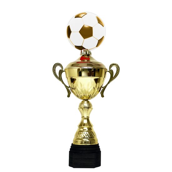 Copa Metálica Minot de Fútbol Oro