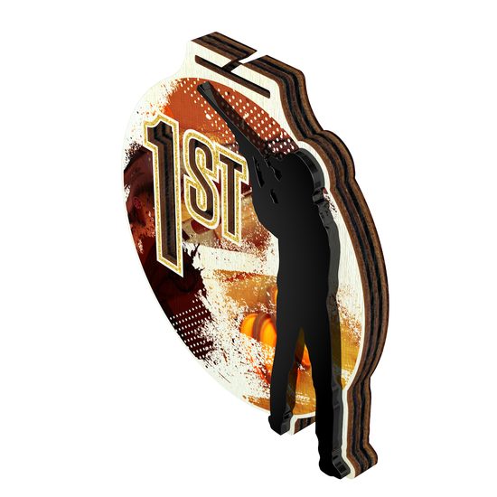 Medalla Highgrove Fusion para Tiro Oro - 1er Lugar