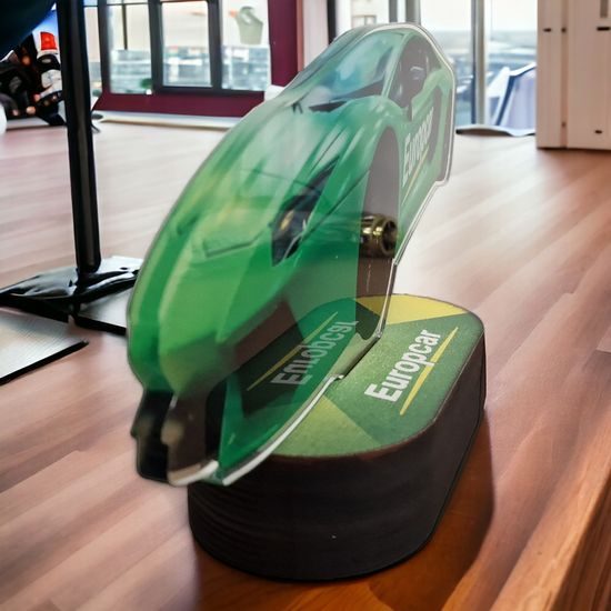 Premio de Fusión de Retrato Personalizado Canova de Acrílico y Madera