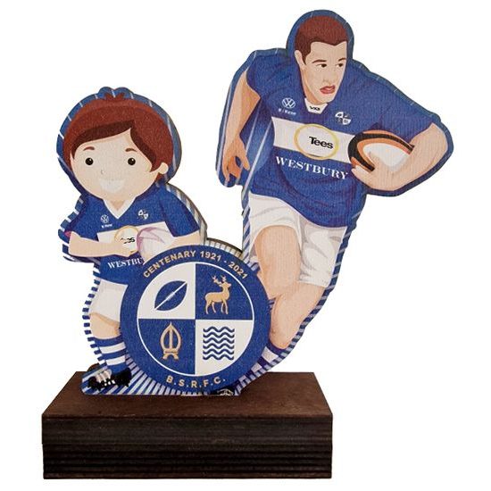 Premio Personalizado de Madera Real de la Comunidad