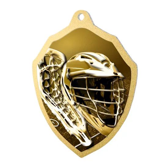 Medalla Clásica de Lacrosse Molten de Acero Inoxidable Fundido