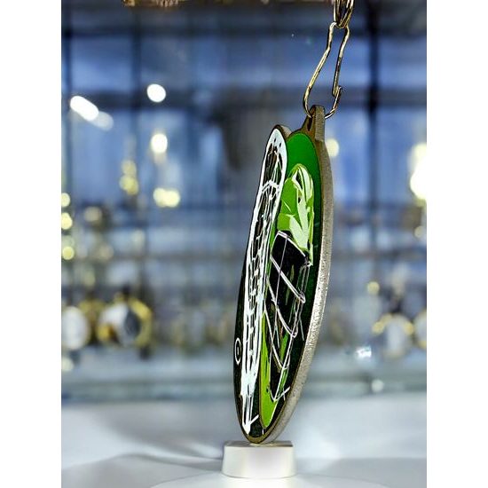 Medalla metálica para Lacrosse acero inoxidable