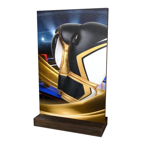 Trofeo Sherwood de Madera Ecológico para Boxeo