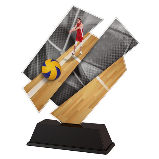 Trofeo Acrílico París para Jugador de Voleibol
