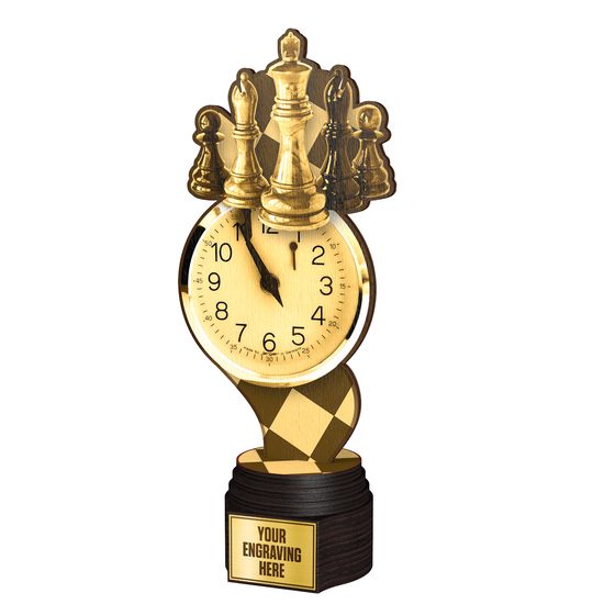 Trofeo Clásico de Madera Frontier de Ajedrez