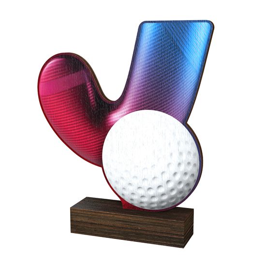 Trofeo de Madera Sierra para Hockey sobre Césped