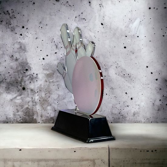 Trofeo Acrílico Berlín de Boliche