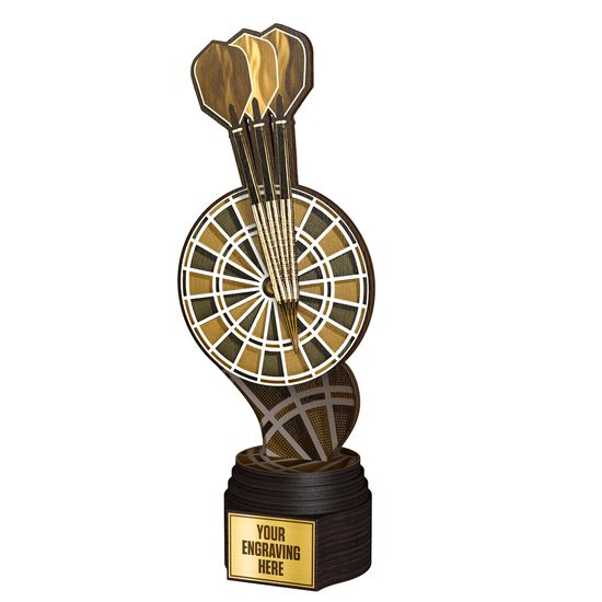 Trofeo Clásico de Madera Frontier para Dardos
