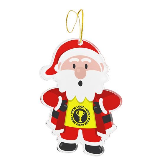 Adorno Personalizado de Revelación de Camisa de Santa