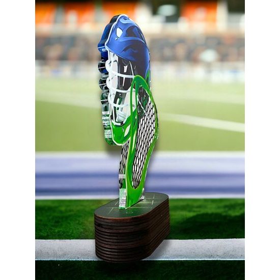 Trofeo Altus de Lacrosse Color