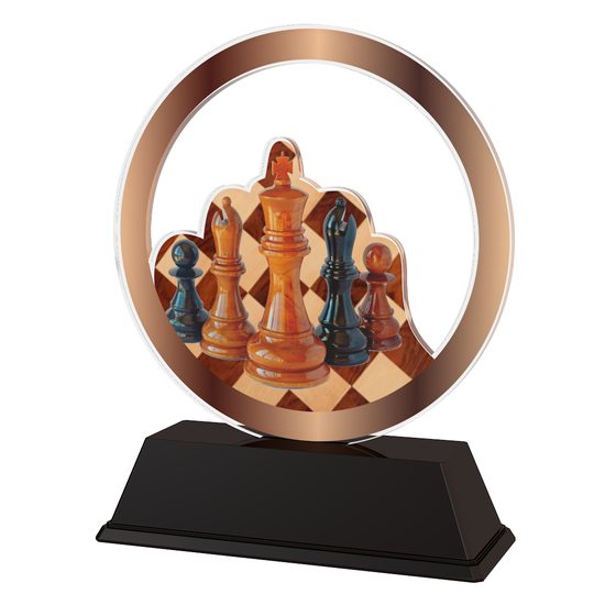 Trofeo Acrílico Essen para Ajedrez