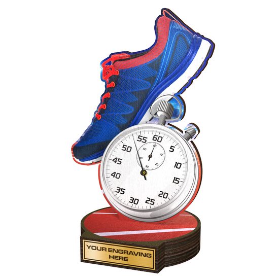 Trofeo Grove de Madera Real para Atletismo