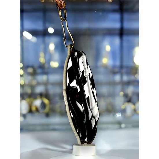 Medalla metálica de ajedrez acero inoxidable