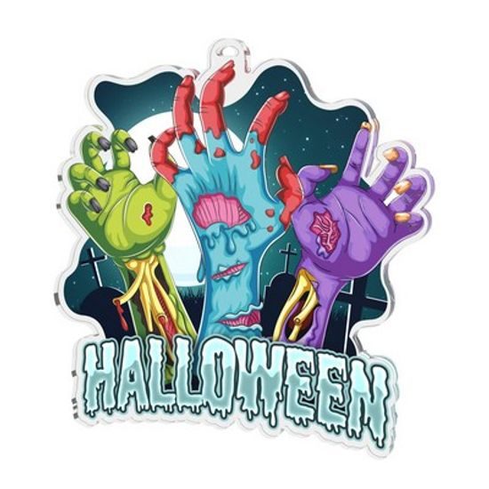 Medalla Espeluznante de Halloween