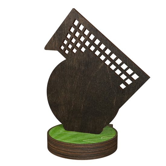 Trofeo Grove de Madera Real para Fútbol Soccer
